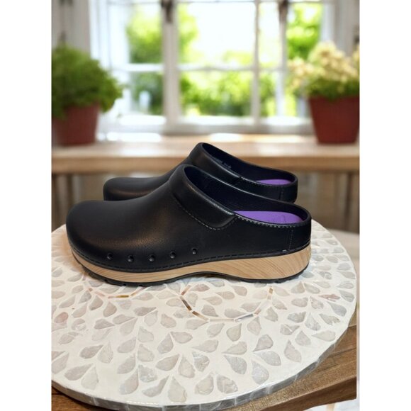 Dansko Kane Clog Black EVA Slip-On Mule Professional Nurse Comfort Size 40 - Picture 3 of 11